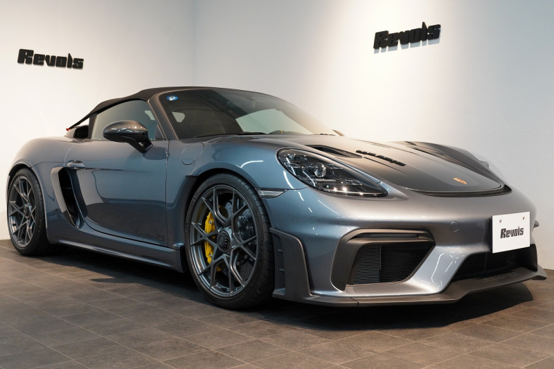ポルシェ 718スパイダー RS PDK OP466.5万 1オーナー ヴァイザッハPKG クロノPKG PCCB フロントリフト 中古車